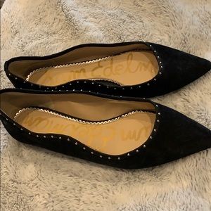Sam Edelman sz 8 suede studded flats